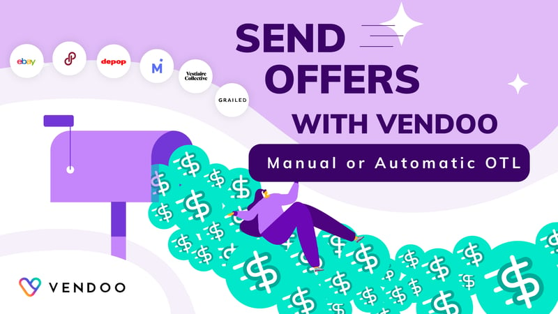 Vendoo Send Offer Feature: Send Offers to Likers Automatically or Manually in Bulk