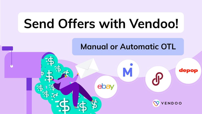 Vendoo Send Offer Feature: Send Offers to Likers Automatically or Manually in Bulk