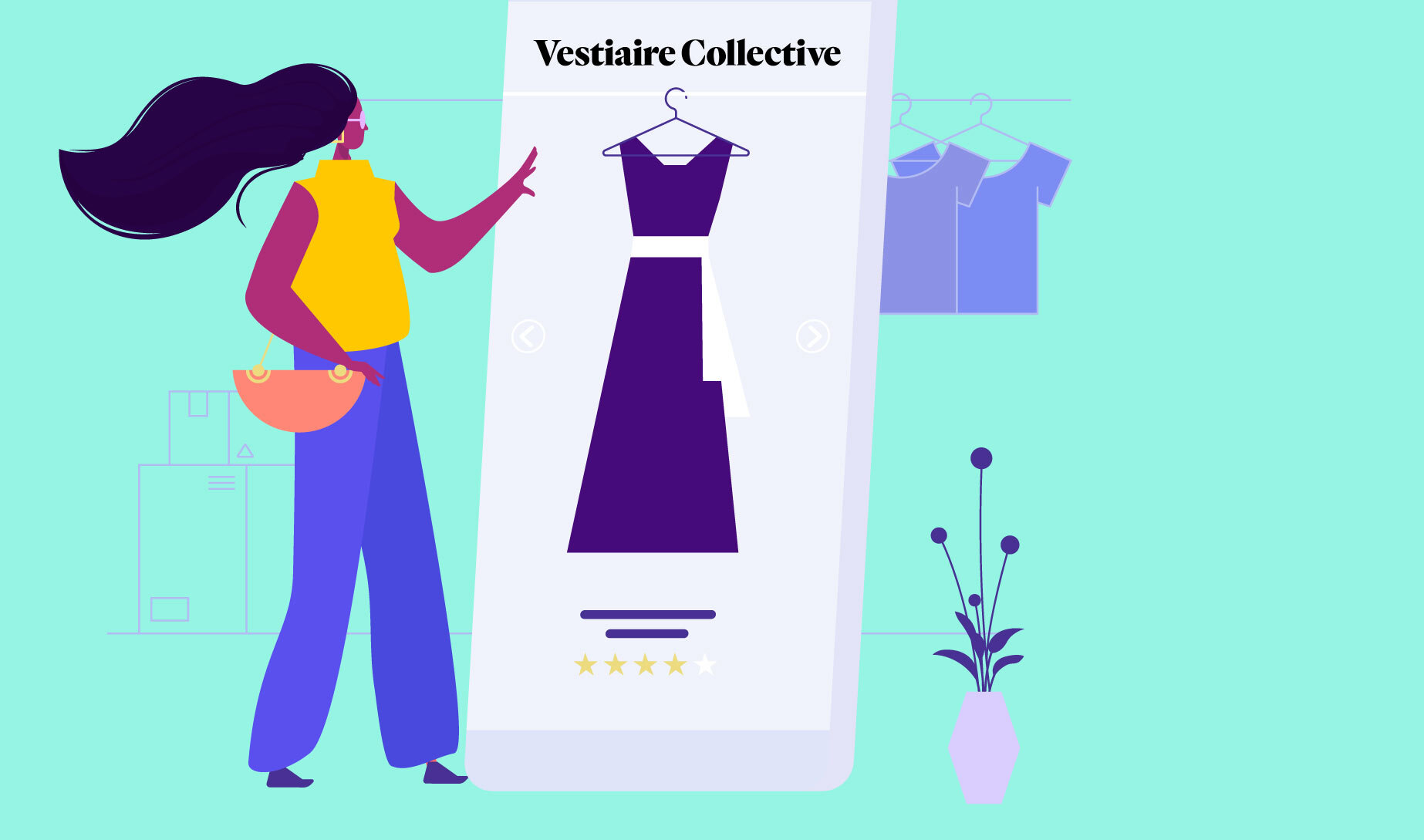 Vestiaire Collective: Buy & sell designer second-hand fashion.